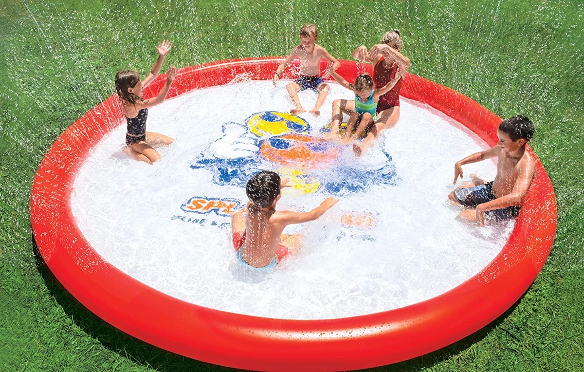 21-2050-WOW WOW Sports Super Splash Pad 12' with Sprinkler