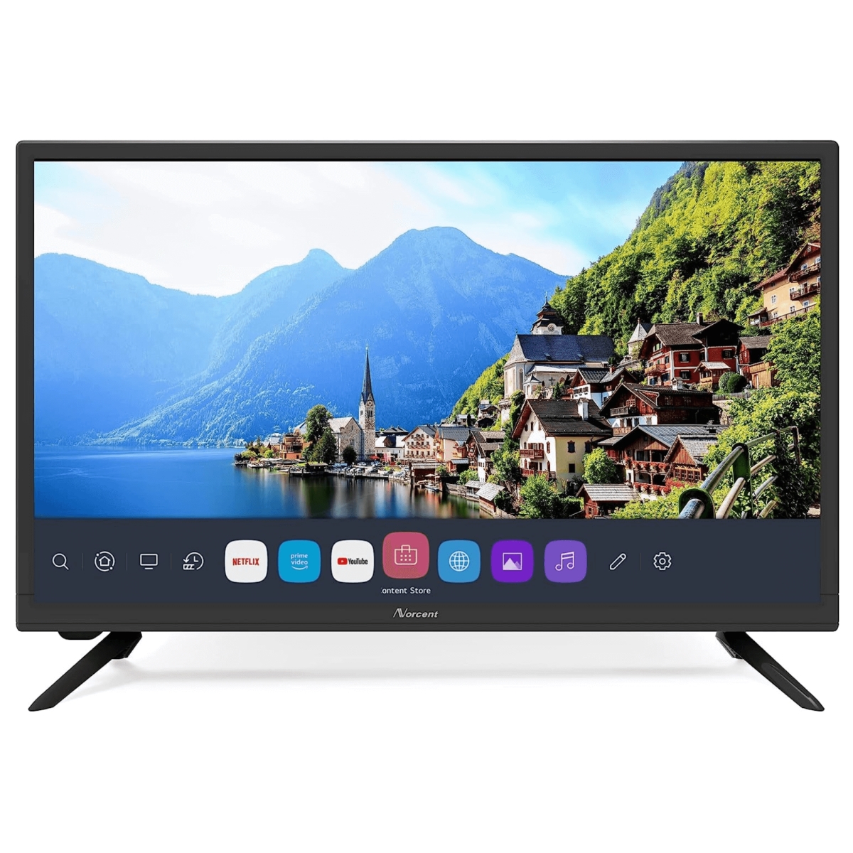 N24H-S1-AMT  24 Inch 720P LED HD Smart TV with Surround Sound -  Norcent