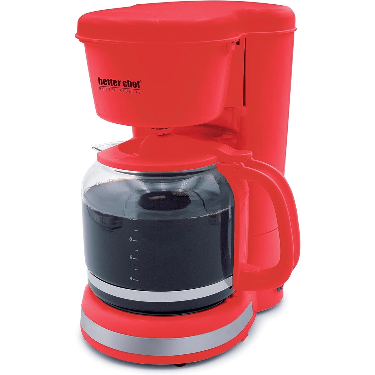 Picture of Better Chef IM-117R-12CUP-CP Better Chef 12 Cup Pause &apos;n Serve Coffee Maker - Red