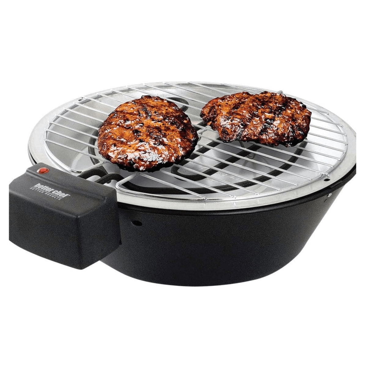 Picture of Better Chef IM-356B-CP Better Chef 12-Inch Indoor Electric Barbecue Grill