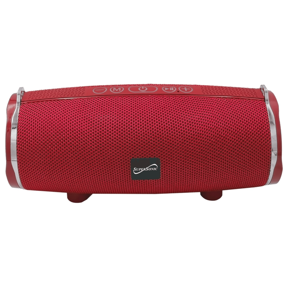 Supersonic SC-2322BT RED Supersonic Portable Bluetooth Wireless Speaker - Red -  Super Sonic Inc