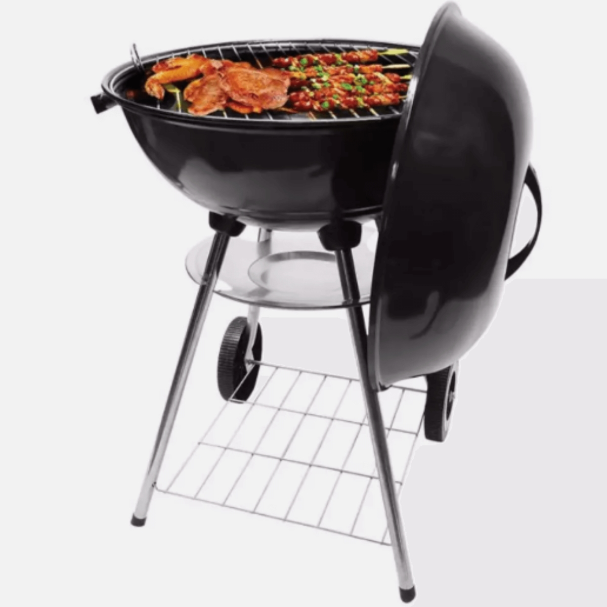 17' Portable Charcoal Barbecue Grill -  GRANDOLDGARDEN, GR4417054