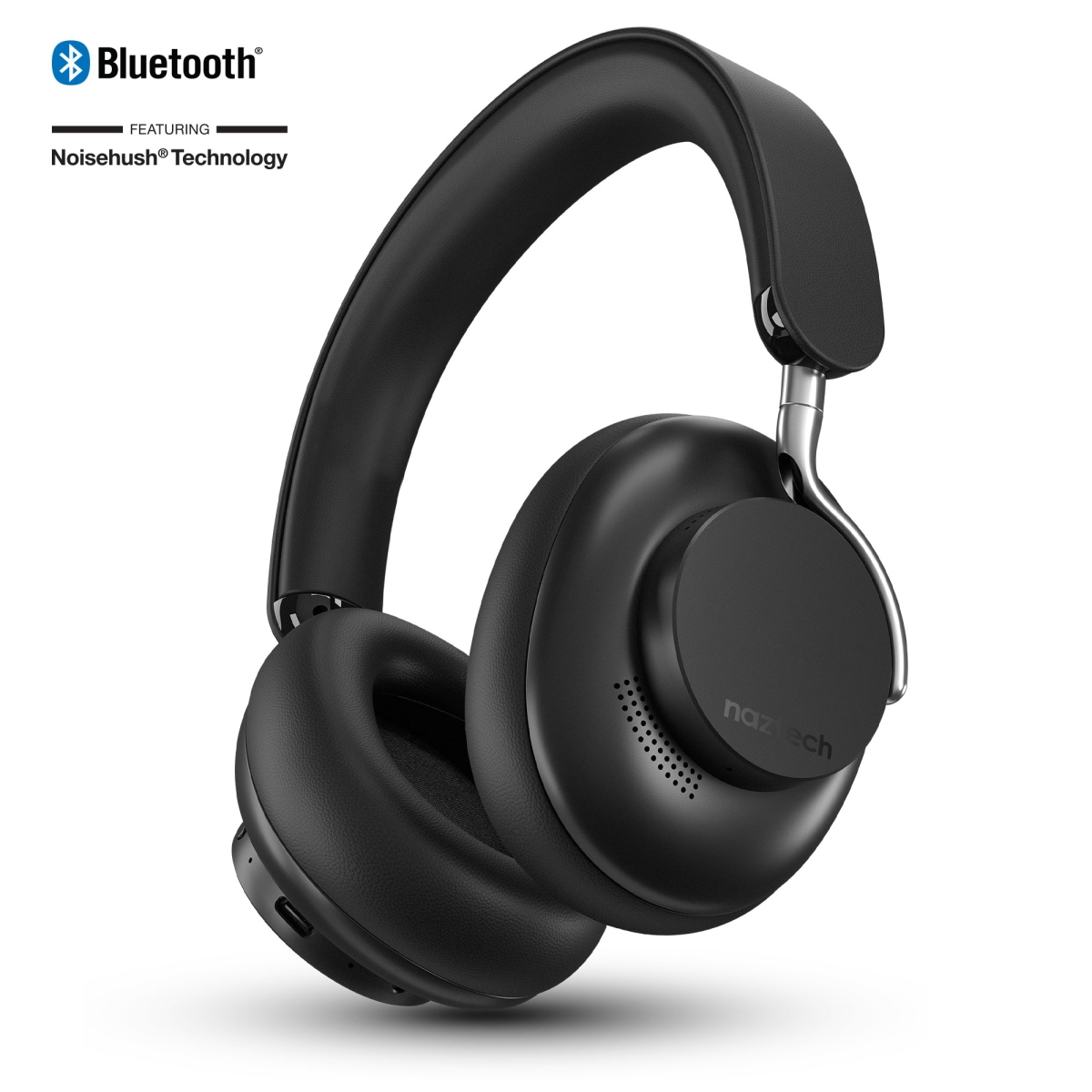 15869-HYP Naztech Aura 360 ANC Wireless Headphones - Midnight