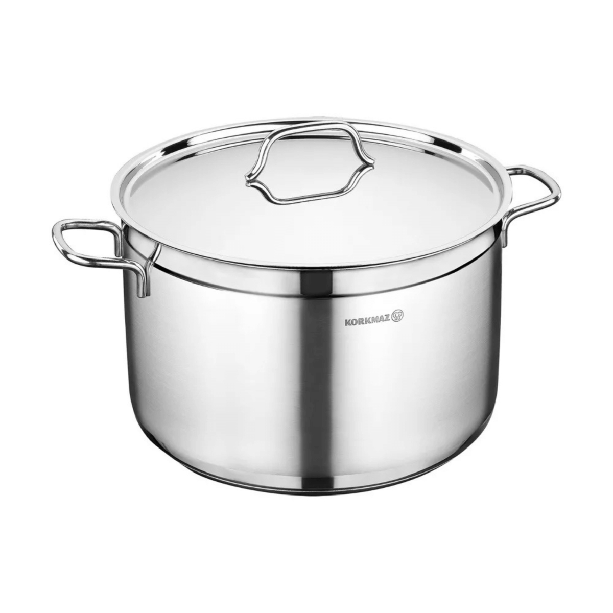 Picture of Korkmaz A1031-CP Korkmaz Alfa 11L Stainless Steel Casserole Dish with Lid