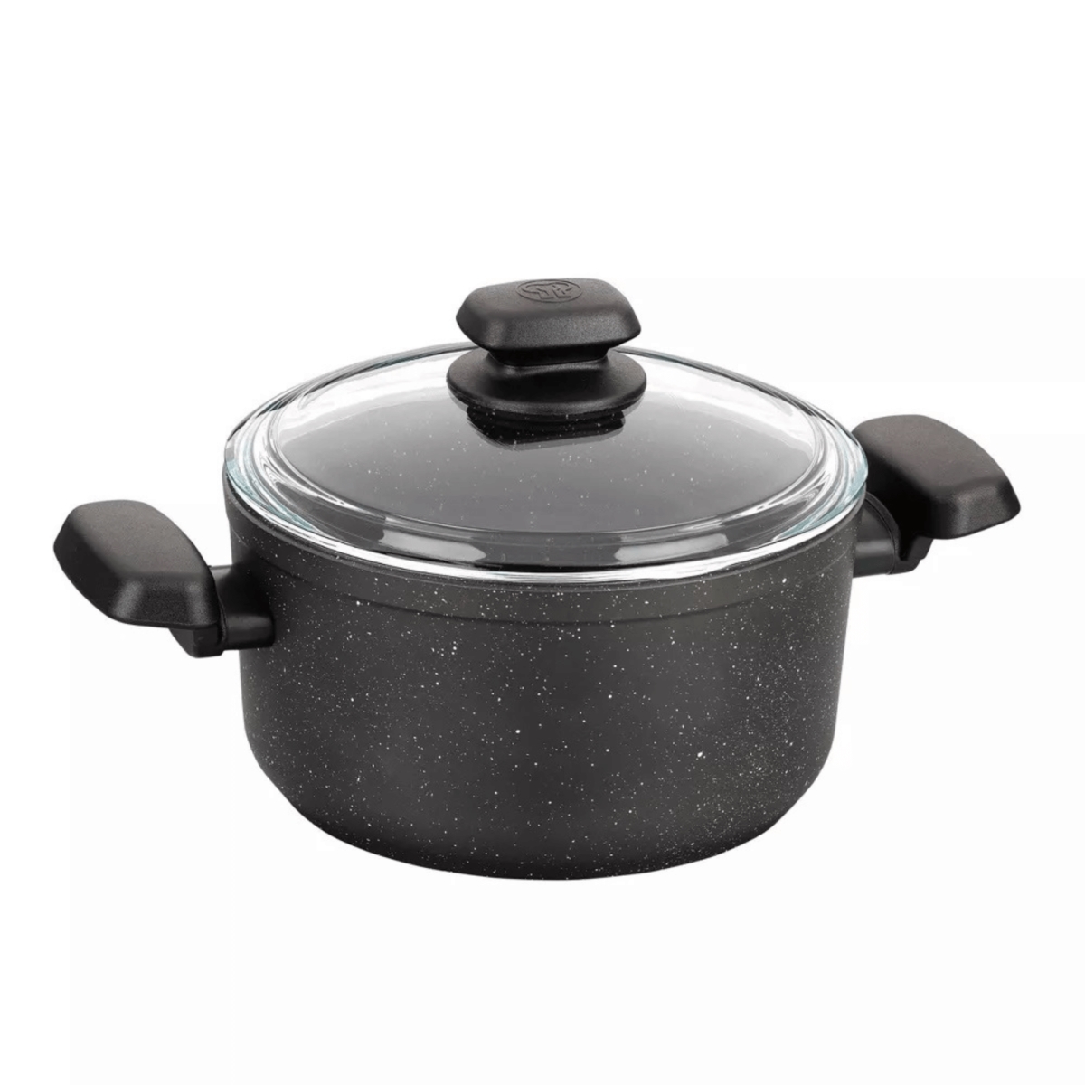 Picture of Korkmaz A1343-CP Korkmaz Ornella Aluminum 8L Non-Stick Casserole Dish with Lid