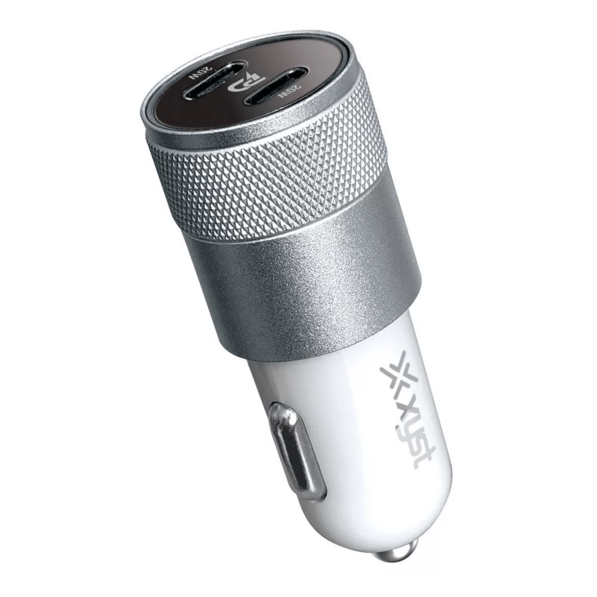 Picture of Xyst XYS-DC3CWT-BOW Xyst 40-Watt Dual USB-C Car Charger