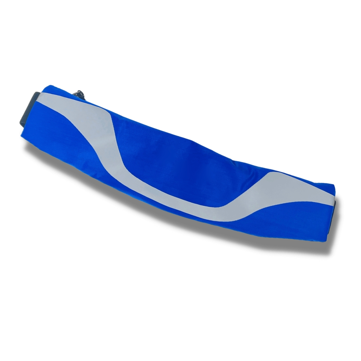 JG-RUNBELT3-DBLU Water-Resistant Sport Waist Pack Running Belt with Reflective Strip - Dark Blue