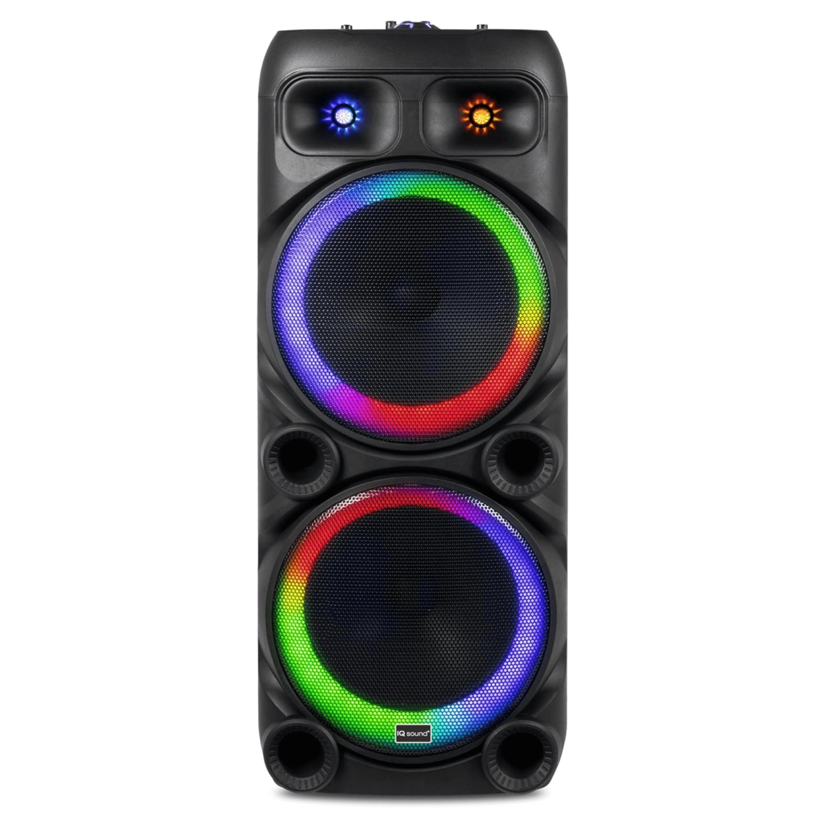 IQ-6512DJBT  2x12-Inch Portable Bluetooth Party Speaker