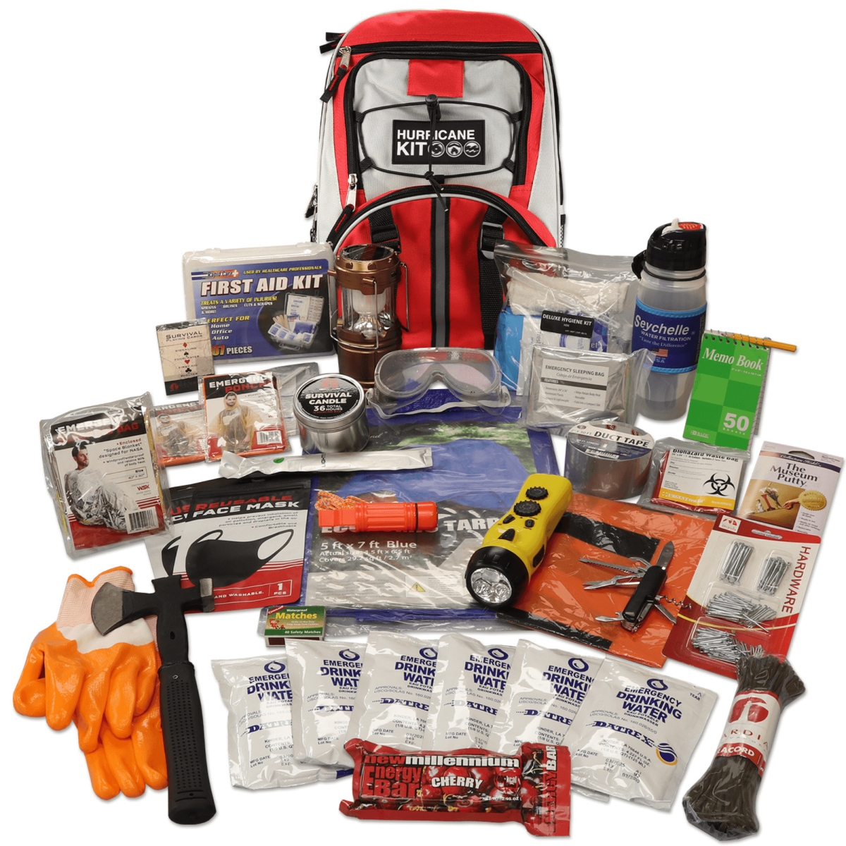 SKHR-BBP-  72-Hour Hurricane Emergency Survival Kit with Backpack
