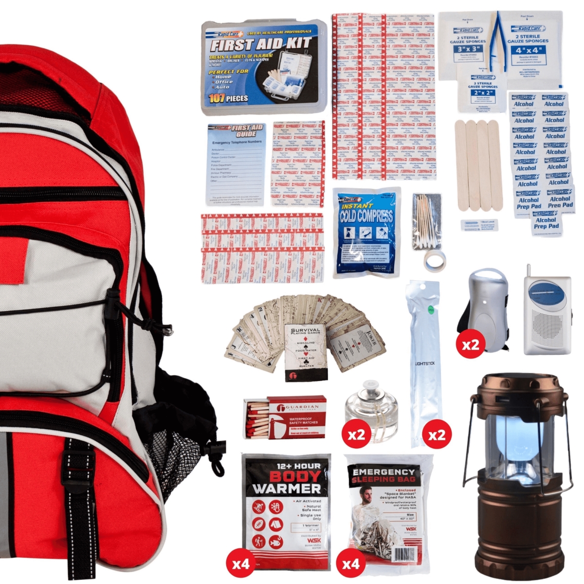SKB4-  Family Power Outage Emergency Survival Kit