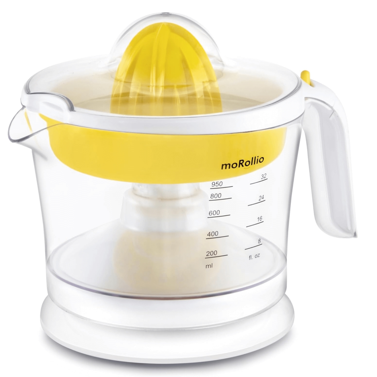 Picture of moRollio CJ138-yellow-CP moRollio Compact 32oz Electric Citrus Juicer - Yellow