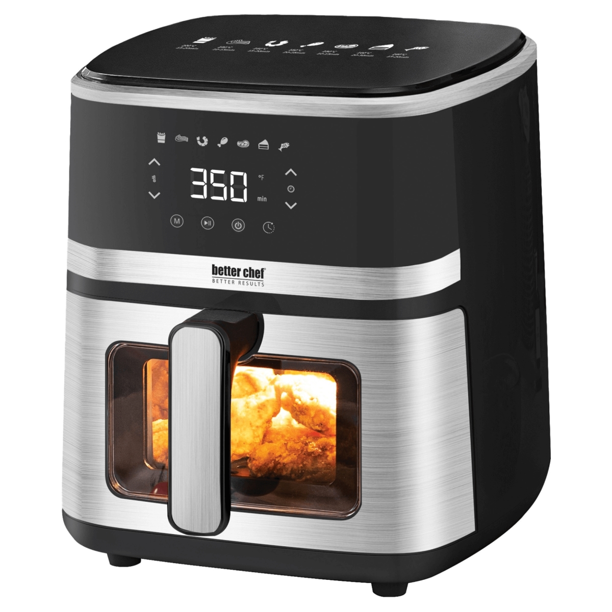 Picture of Better Chef IM-436S-CP Better Chef Stainless Steel 5L Digital Display Air Fryer