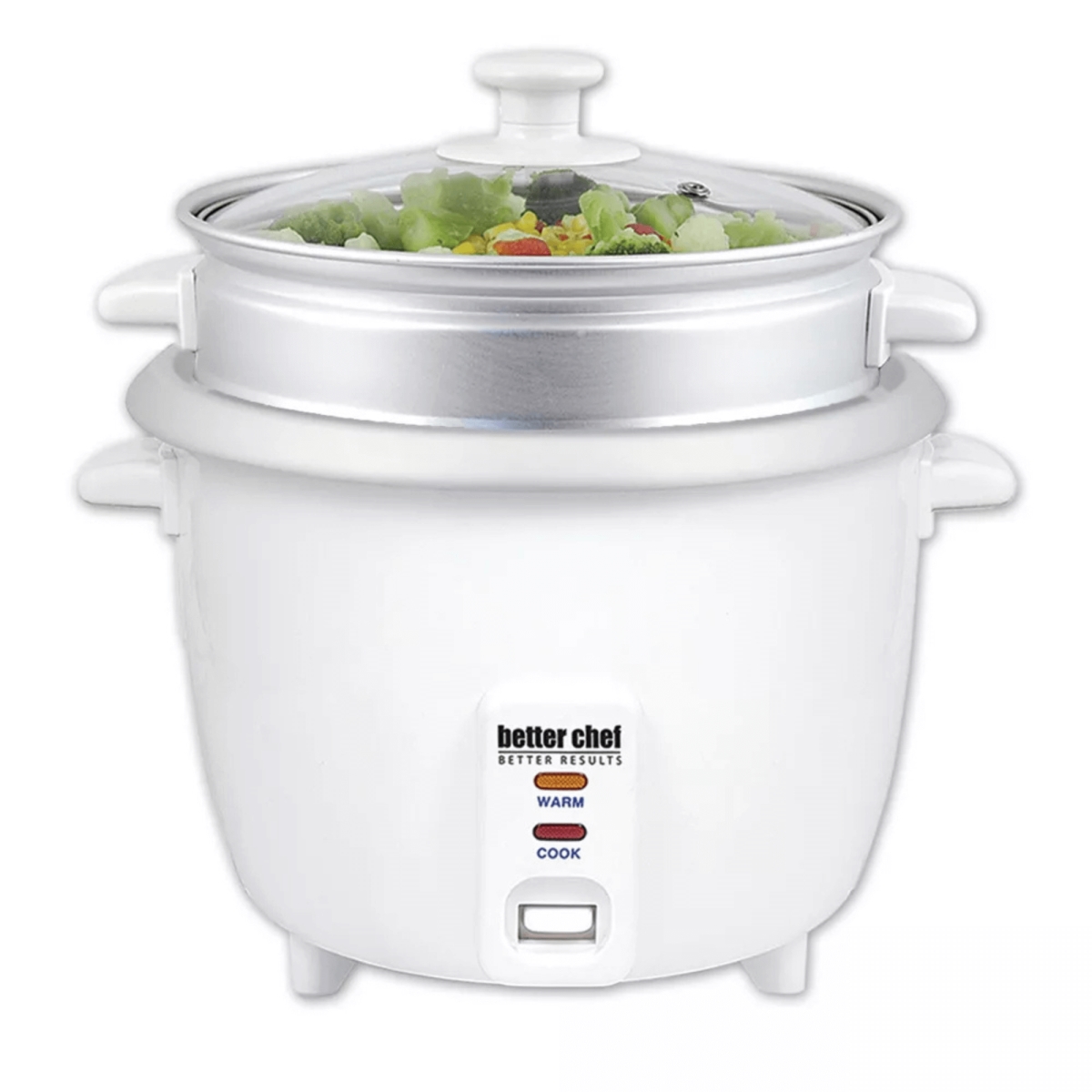Picture of Better Chef IM-409S-CP Better Chef 10-Cup - 20-Cup Cooked - Rice Cooker with Steamer