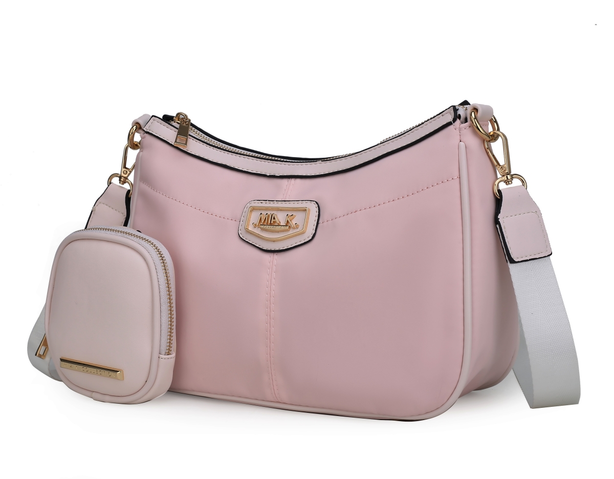 Picture of MKF Collection by Mia K. MKF-X769BLS-BLS Freya 2-Pc Crossbody Bag
