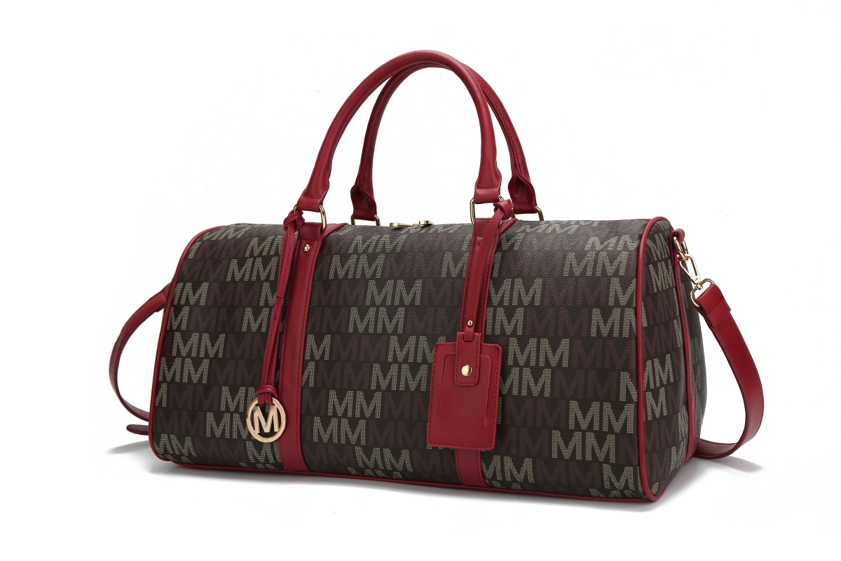 MKF-MU6407RD Jovani Duffle & Weekender Bag, Red -  MKF Collection by Mia K.
