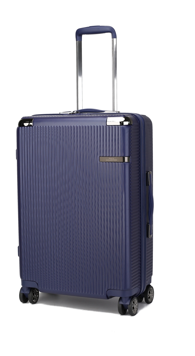 MKF-HR100NV-L 22.5 in. Tulum Check-in Spinner, Navy -  MKF Collection by Mia K.