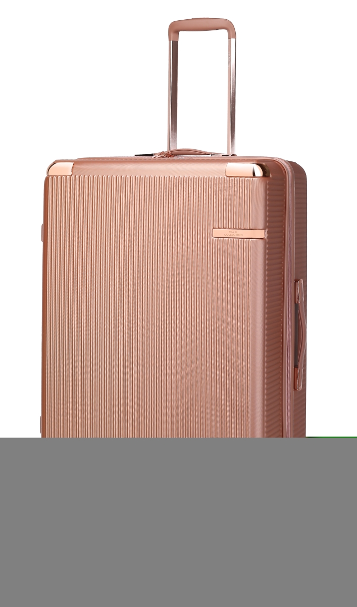 MKF-HR100RGL-XL 26.5 in. Tulum Check-in Spinner with TSA Security Lock, Rose Gold - Extra Large -  MKF Collection by Mia K.
