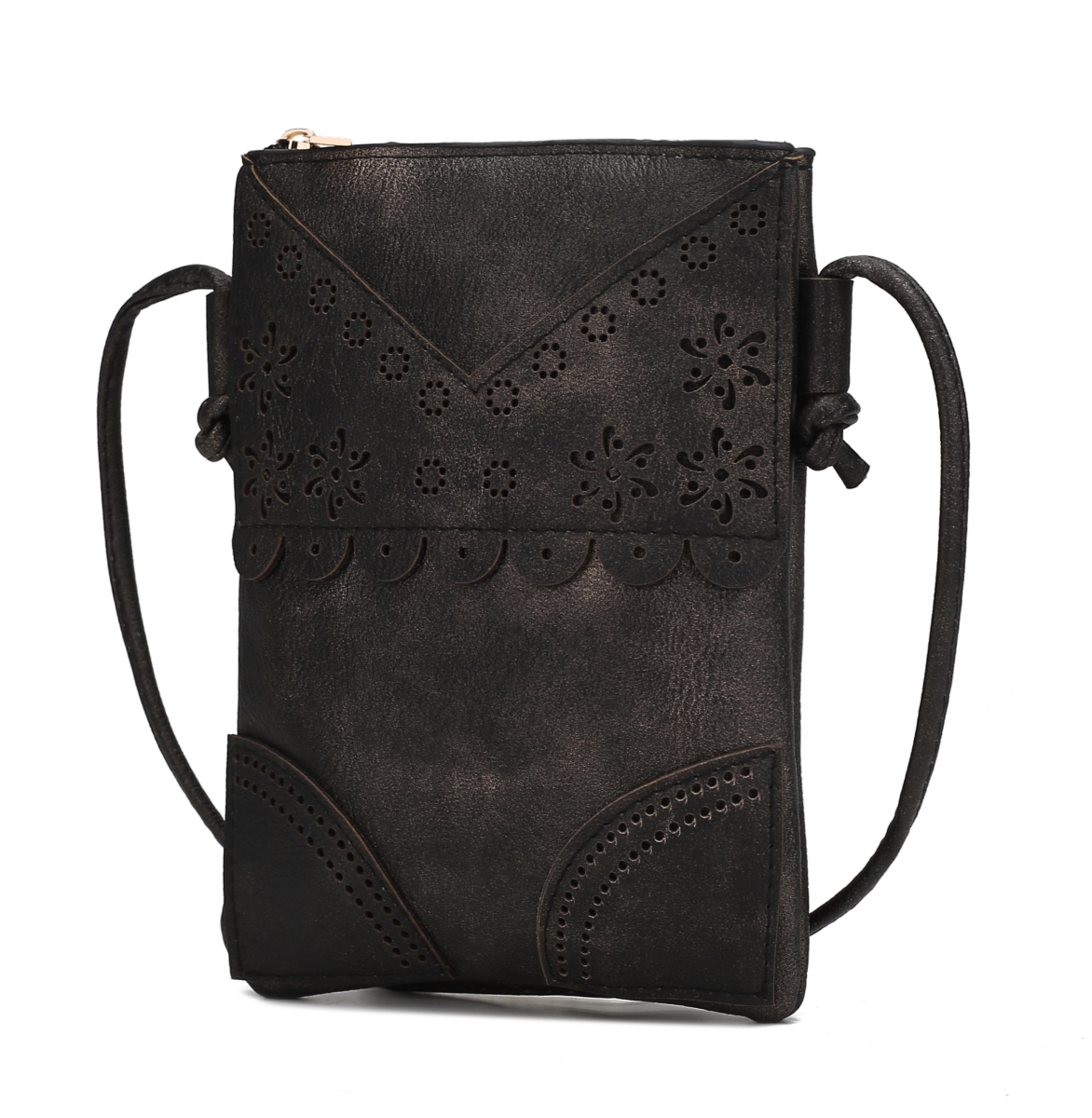 Picture of MKF Collection by Mia K. MKF-HG201BK Amentia Crossbody Bag