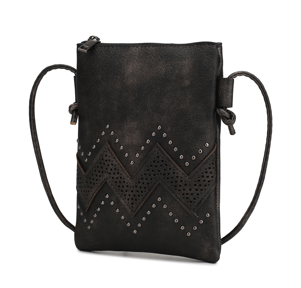 Picture of MKF Collection by Mia K. MKF-HG-205BK Athena Crossbody Bag