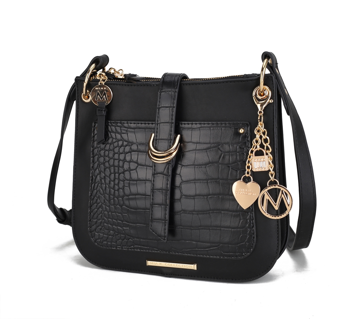 Picture of MKF Collection by Mia K. MKF-N-X533BK Kiltienne Crossbody Bag