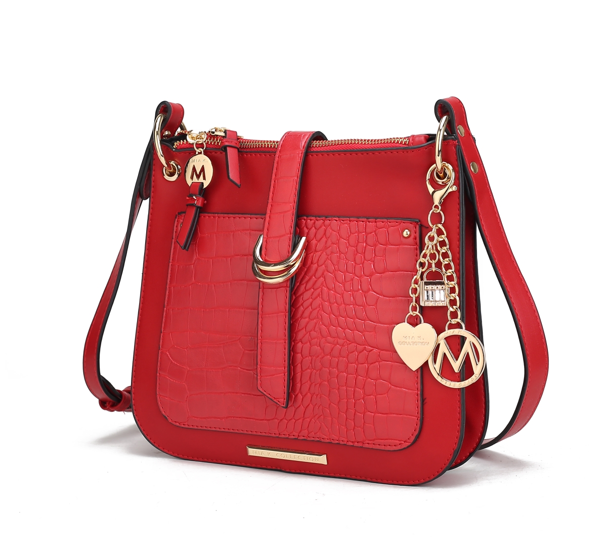 Picture of MKF Collection by Mia K. MKF-N-X533RD Kiltienne Crossbody Bag