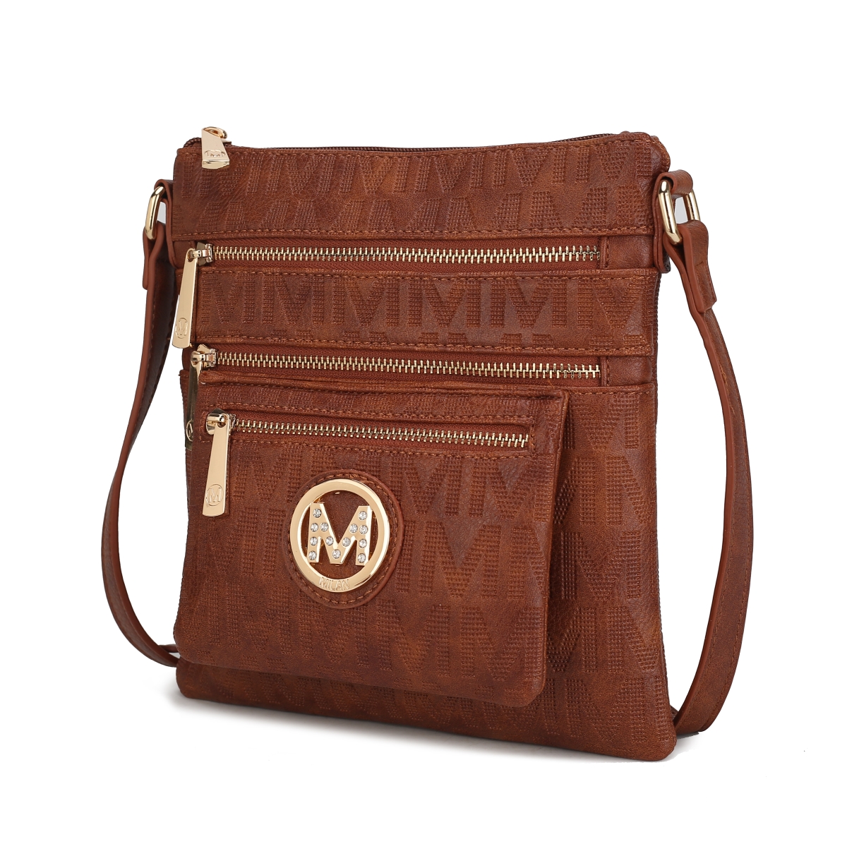 Picture of MKF Collection by Mia K. MKF-PU7762CA Jessy M Signature Crossbody Bag
