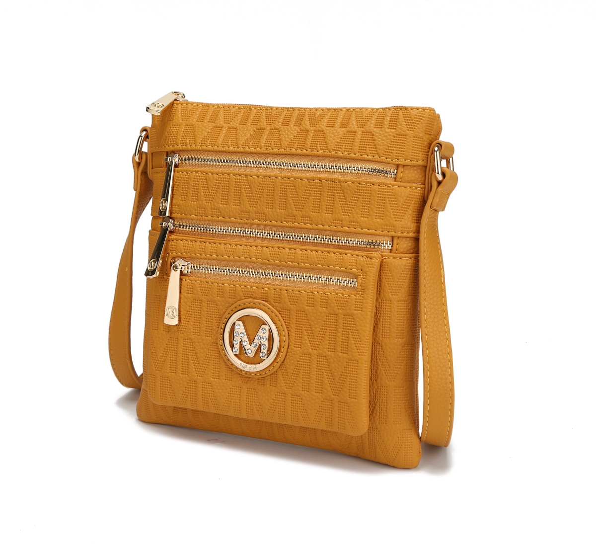 Picture of MKF Collection by Mia K. MKF-PU7762MS Jessy M Signature Crossbody Bag