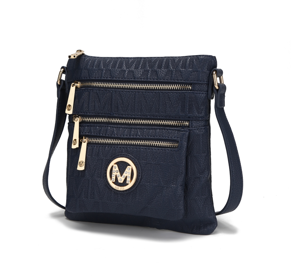 Picture of MKF Collection by Mia K. MKF-PU7762NV Jessy M Signature Crossbody Bag