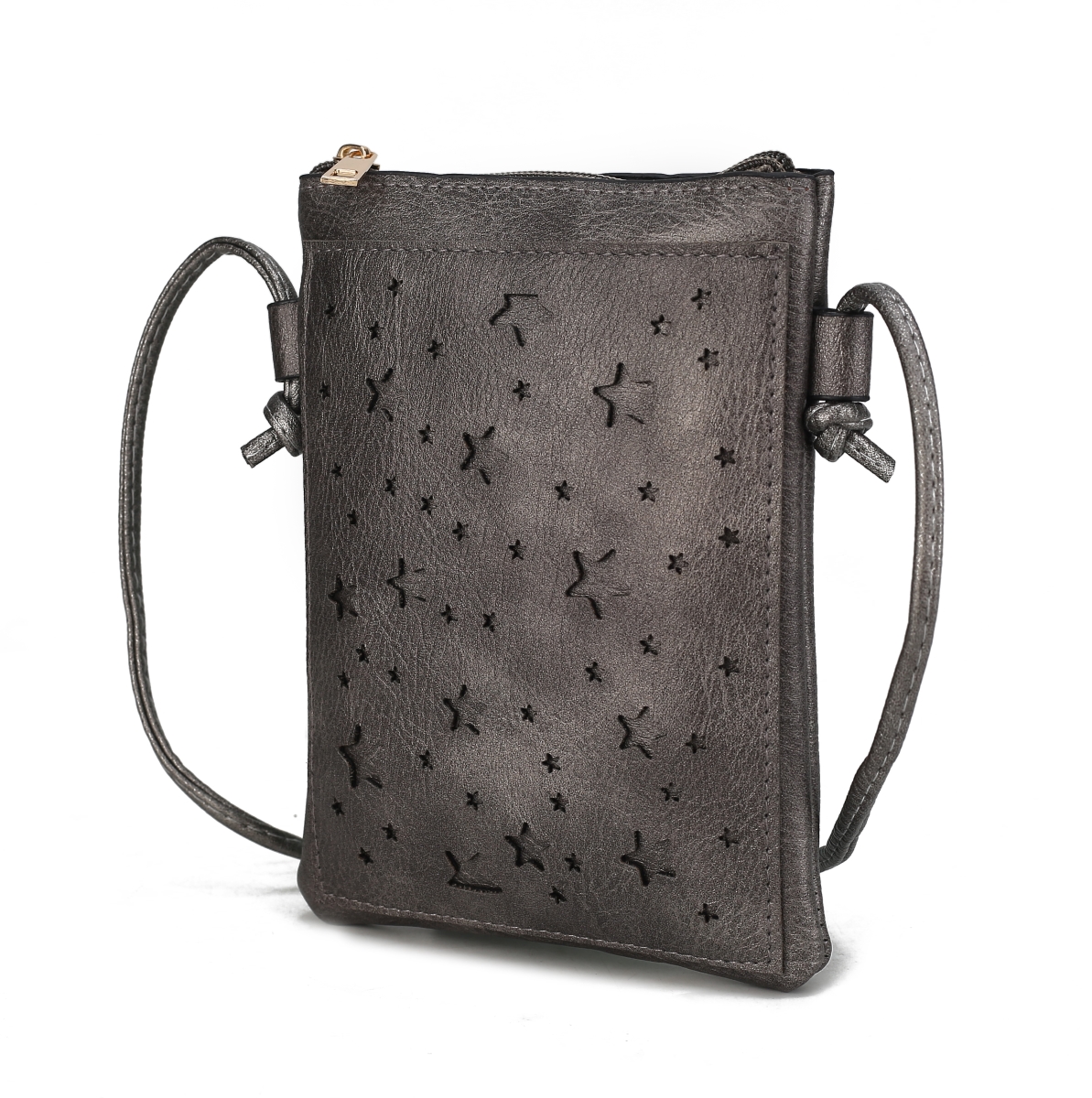 Picture of MKF Collection by Mia K. MKF-HG174GRY Jana Crossbody Bag