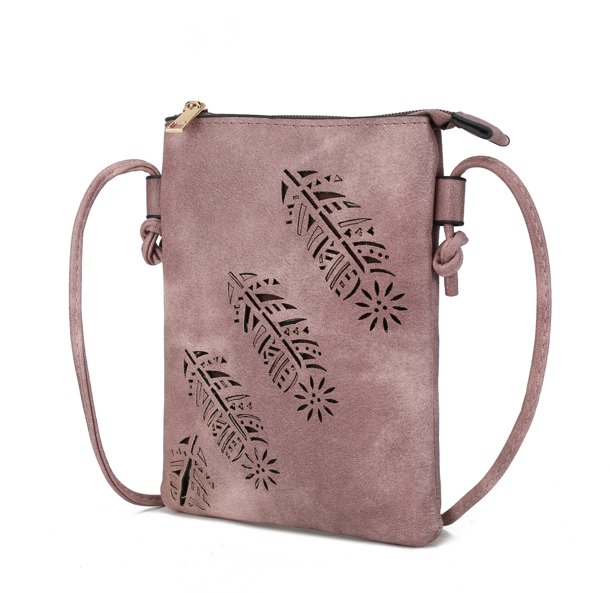 Picture of MKF Collection by Mia K. MKF-HG172RS Gracie Crossbody Bag