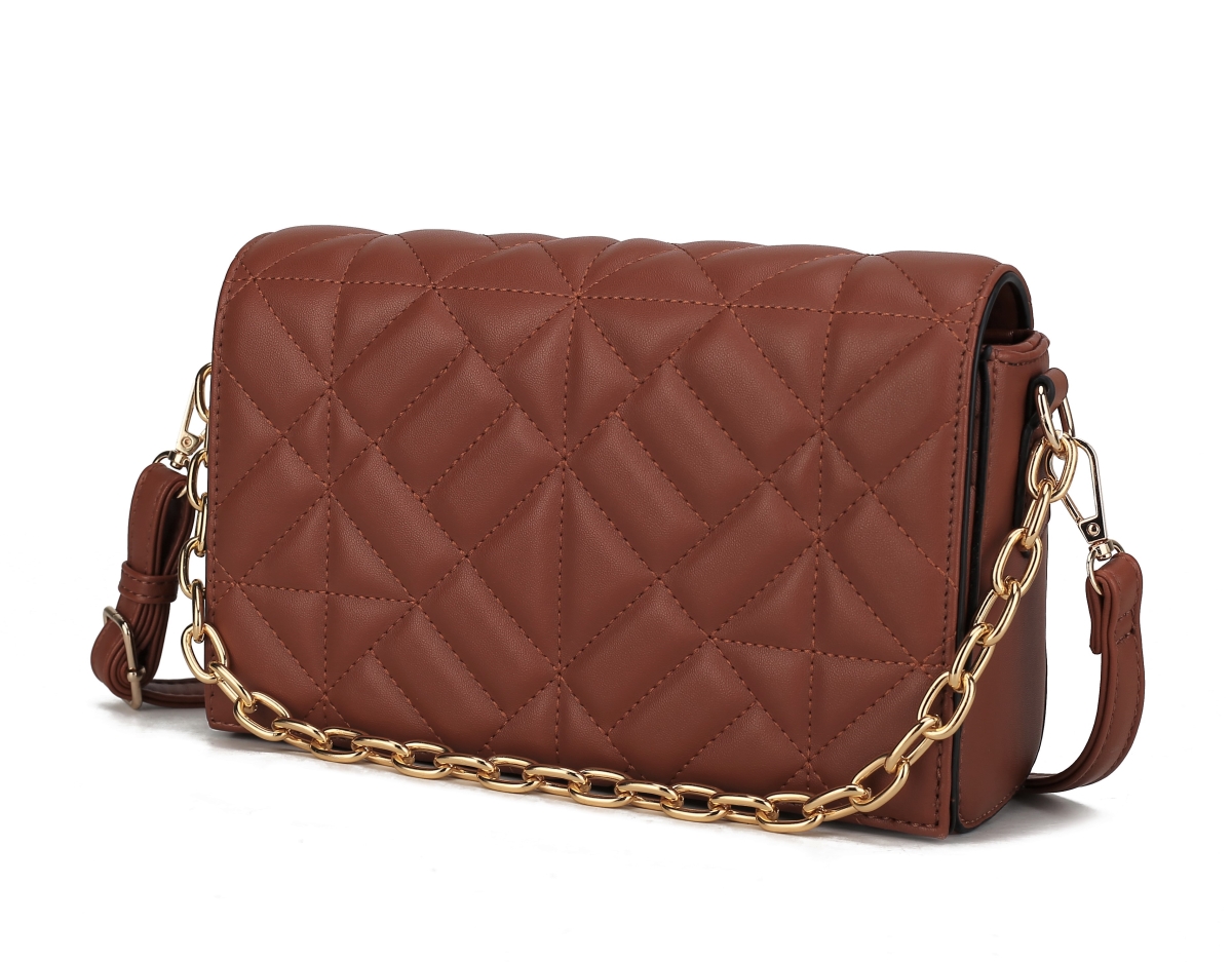 Picture of MKF Collection by Mia K. MKF-31109BR Ursula Crossbody Bag