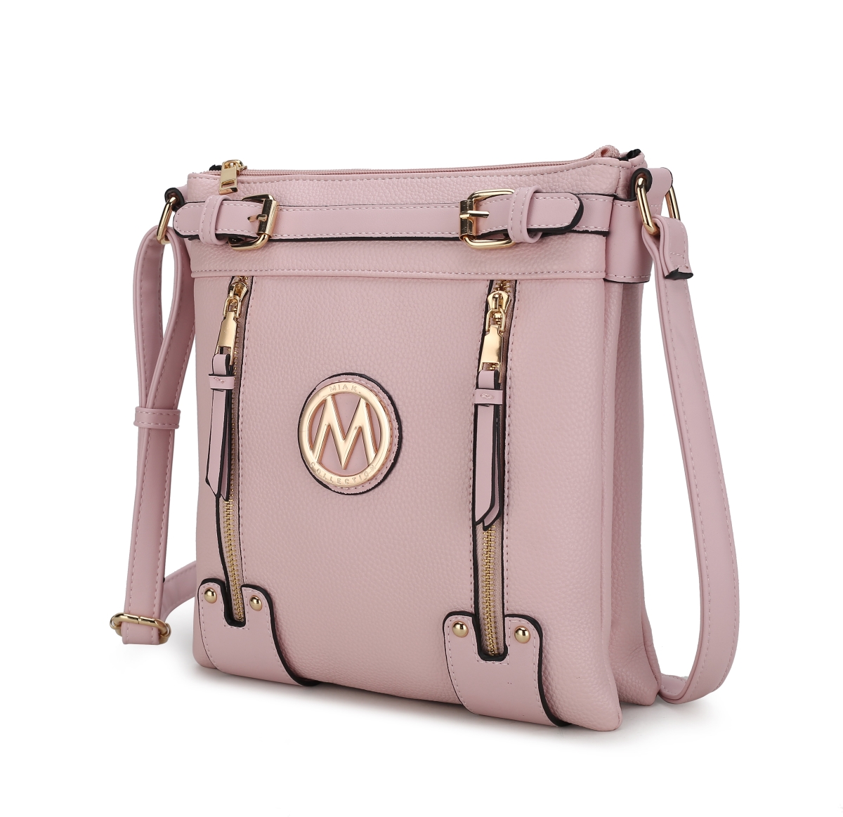 Picture of MKF Collection MKF-L137PK  Lilian Crossbody Bag by Mia k