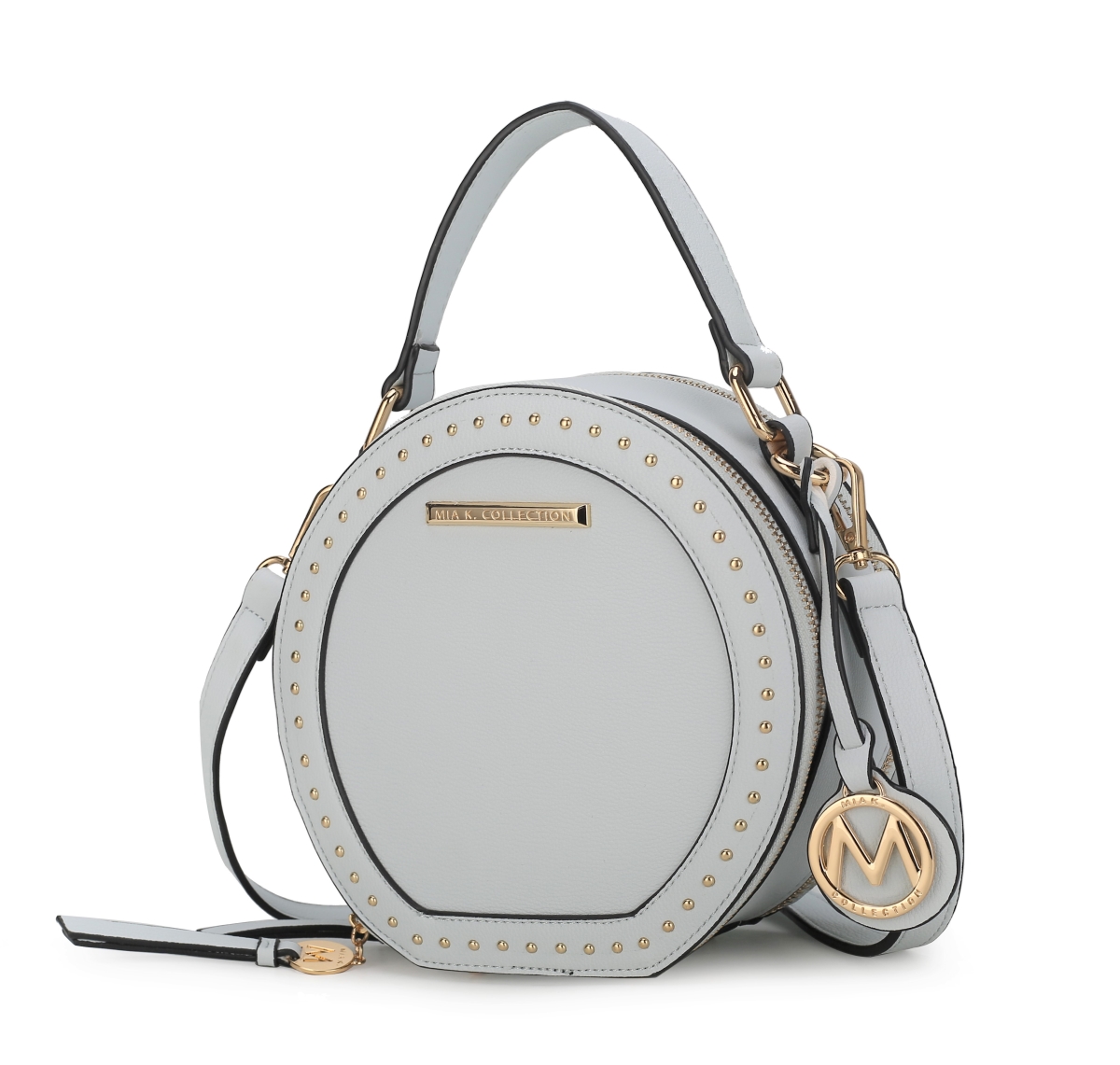 Picture of MKF Collection by Mia K. MKF-X748BBLU Lydie Crossbody Bag