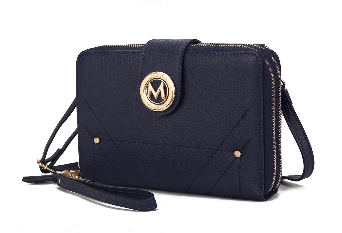 Picture of MKF Collection MKF-WOS100NV Sage Cell-phone - Wallet Crossbody Bag with Optional Wristlet by Mia K.