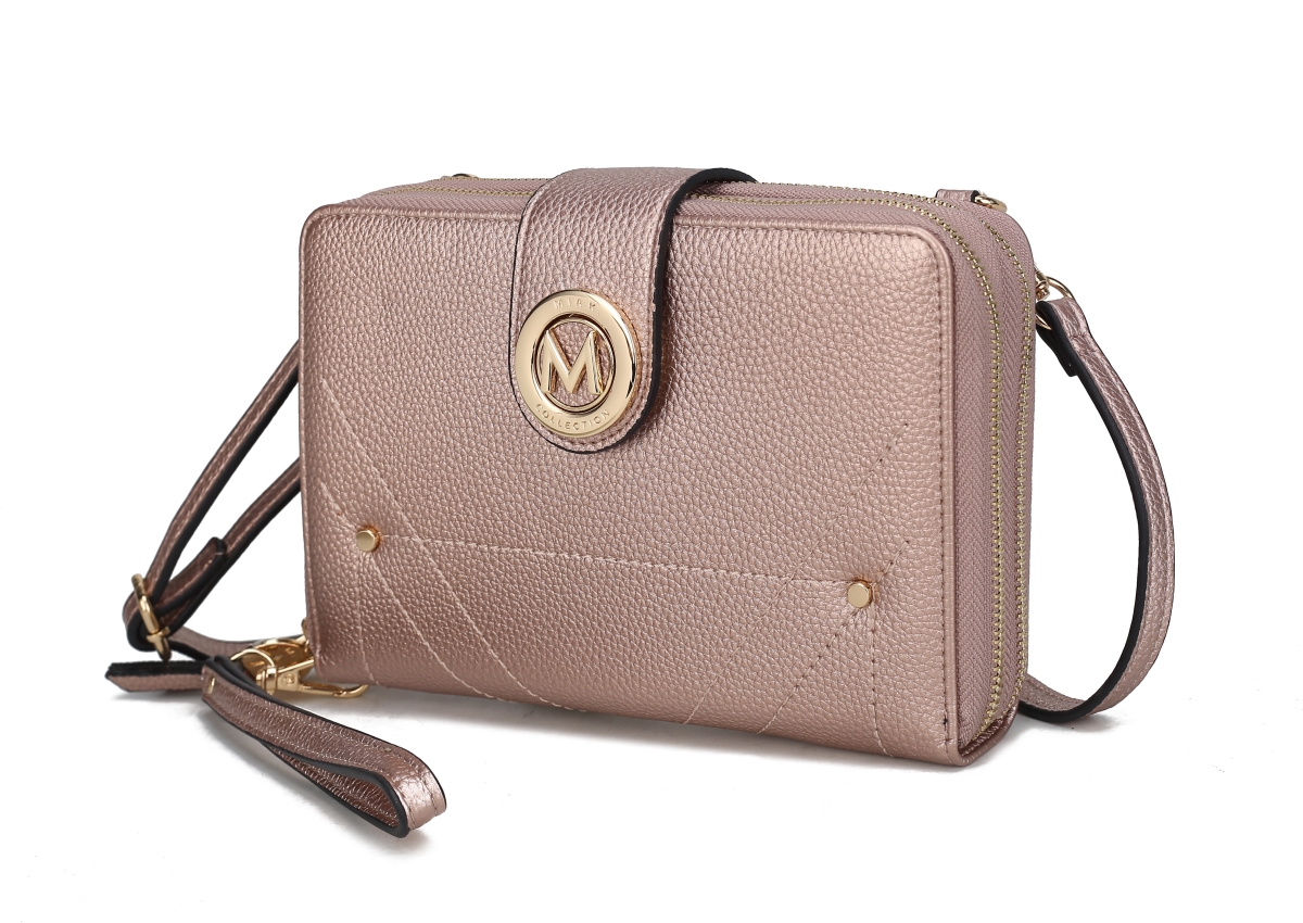 Picture of MKF Collection MKF-WOS100RGL Sage Cell-phone - Wallet Crossbody Bag with Optional Wristlet by Mia K.