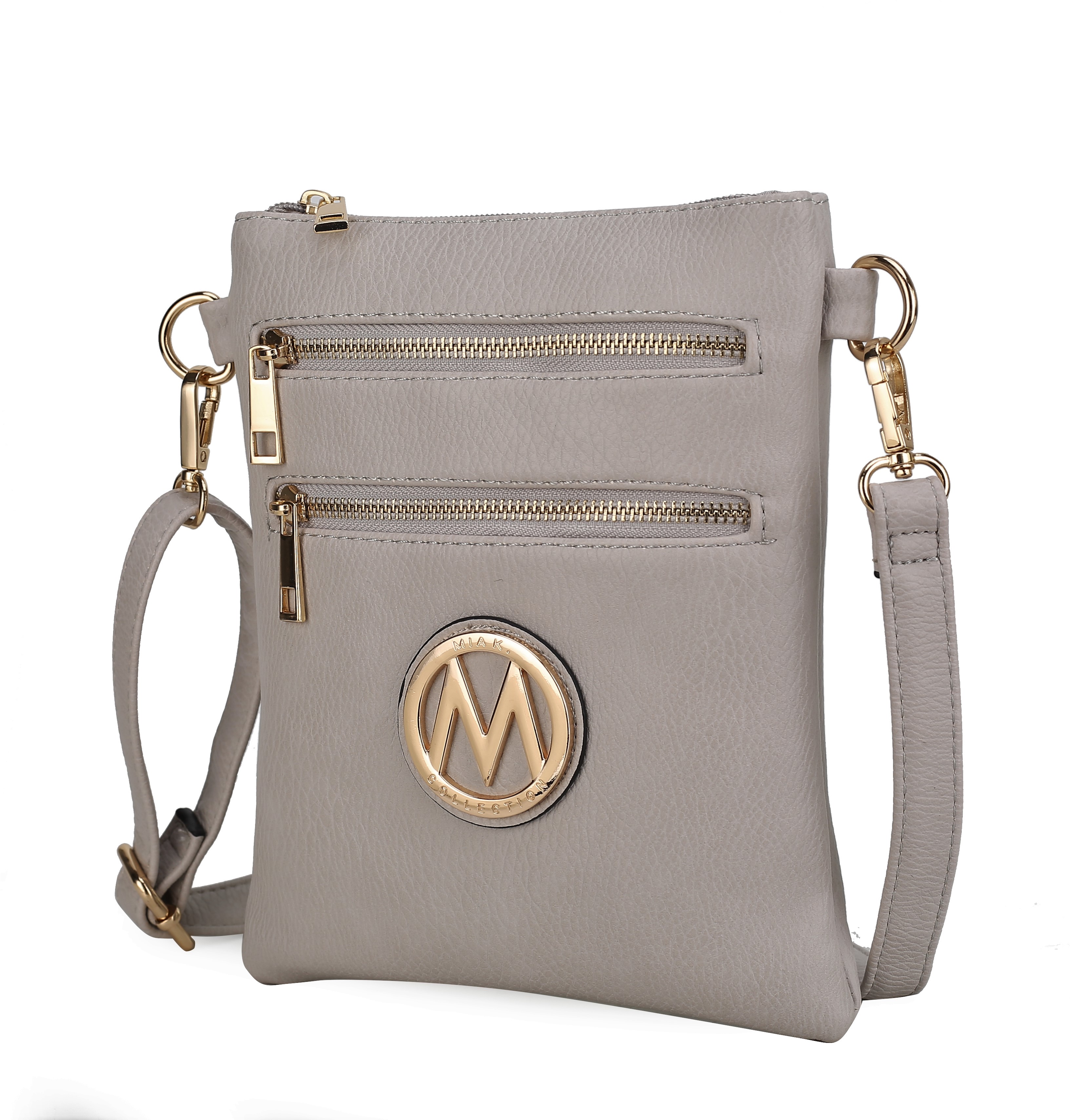 Picture of MKF Collection MKF-M102ST Medina Vegan Leather WomenÆs Crossbody Bag by Mia K. 