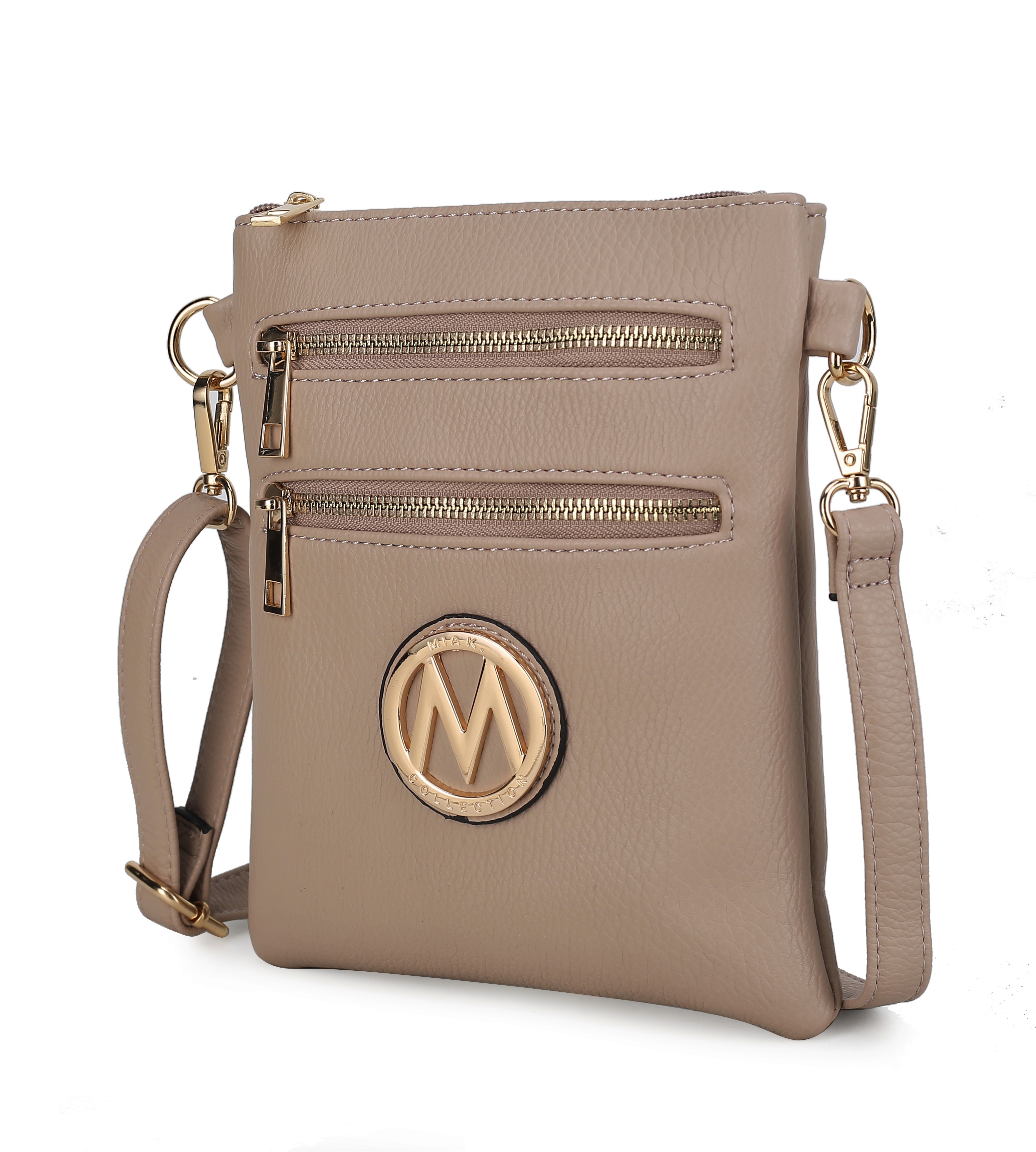 Picture of MKF Collection MKF-M102TP Medina Vegan Leather WomenÆs Crossbody Bag by Mia K. 