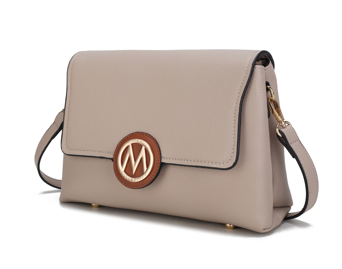Picture of MKF Collection by Mia K. MKF-L131TP-BR Johanna Crossbody Bag