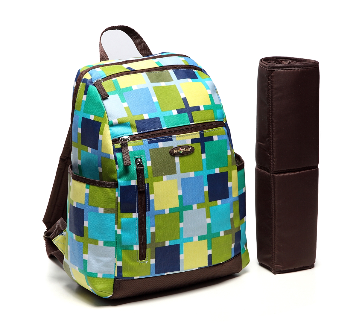 Picture of MKF Collection by Mia K.  MSF-056-PA Mes Enfants Simplicity Series Marie Sweet Microfiber Baby Bag Backpack  Puzzels