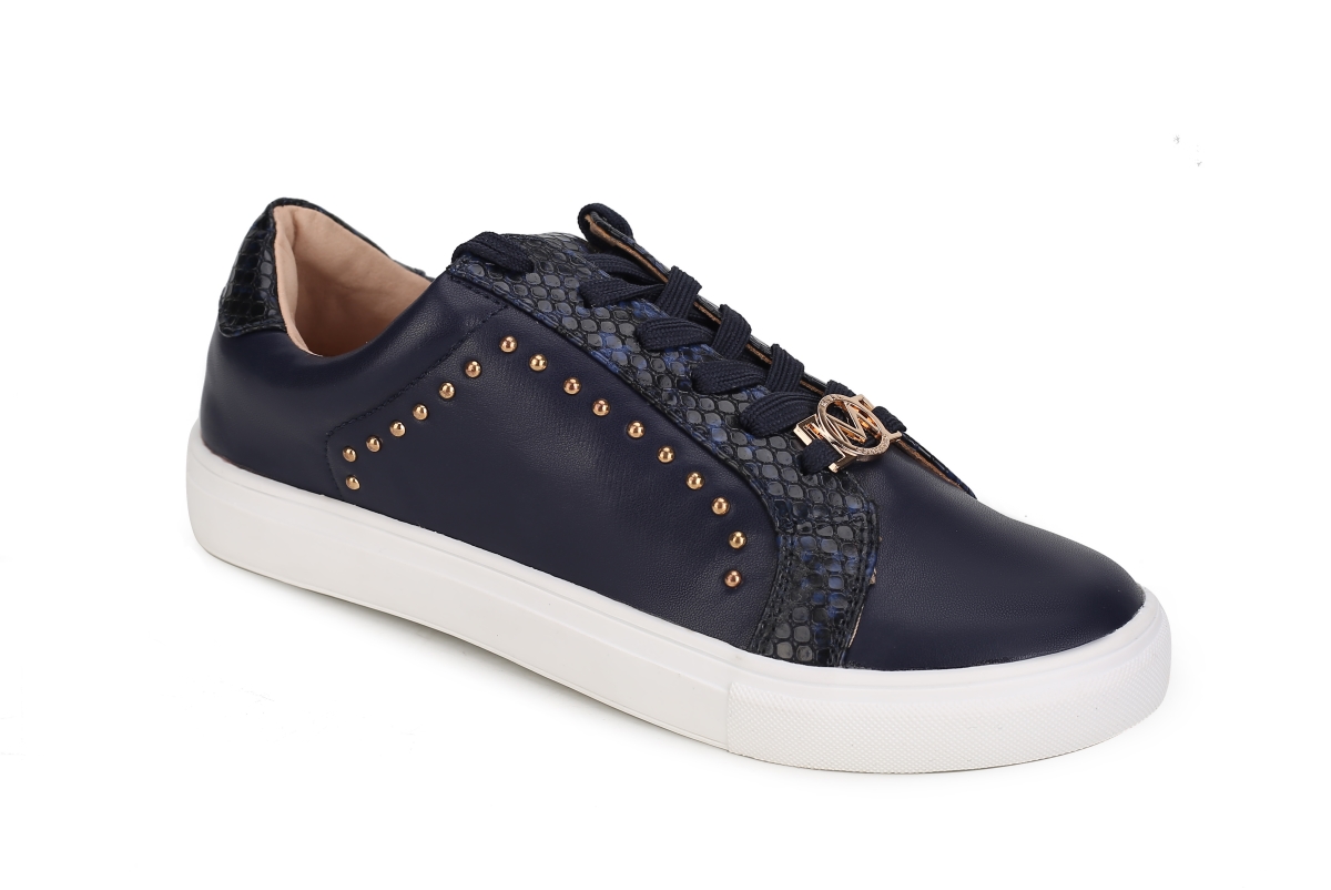 Picture of MKF Collection by Mia K. MKF-SH210NV-8.5 Tamara Sneaker