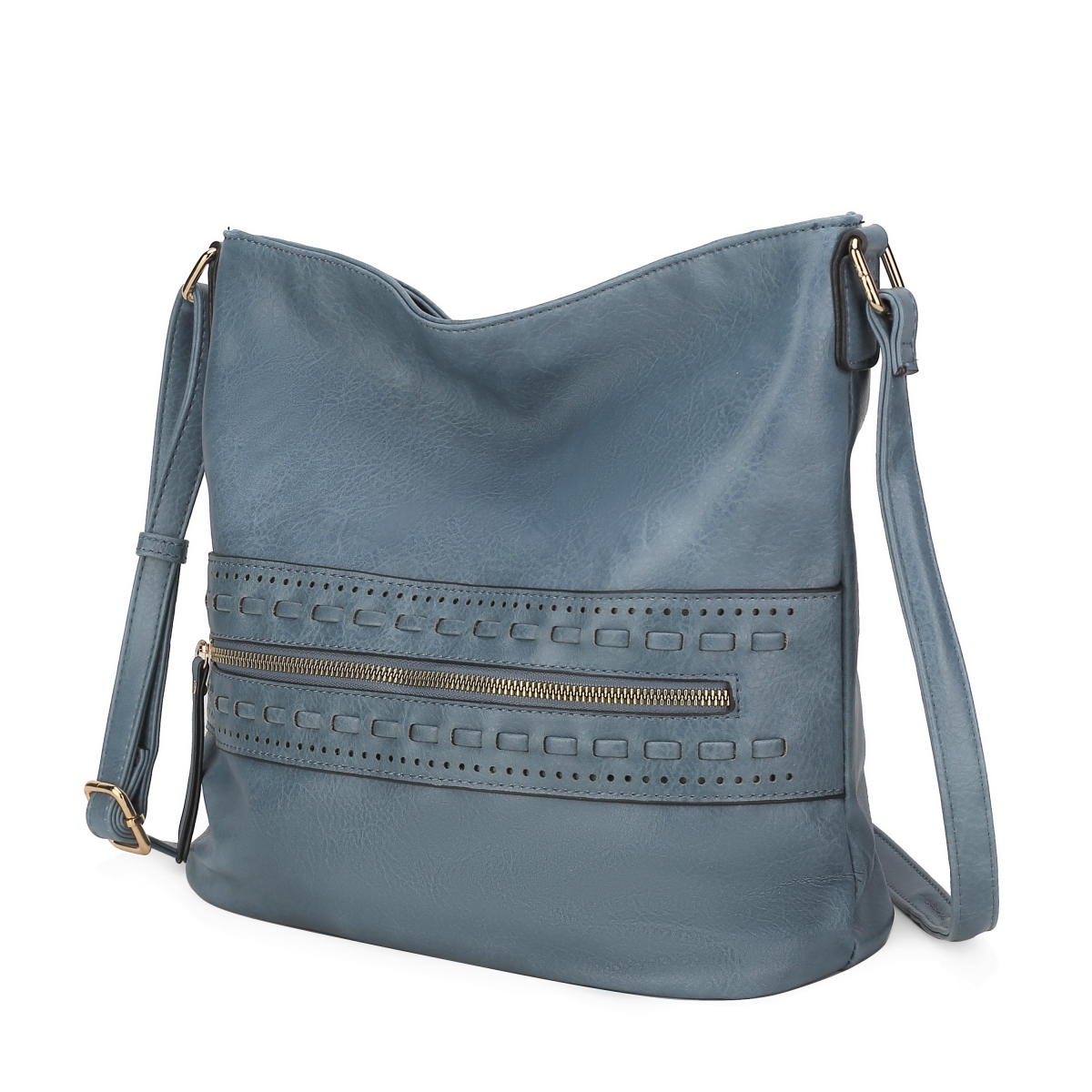 Picture of MKF Collection by Mia K. MKF-2750BL Jazmin Crossbody