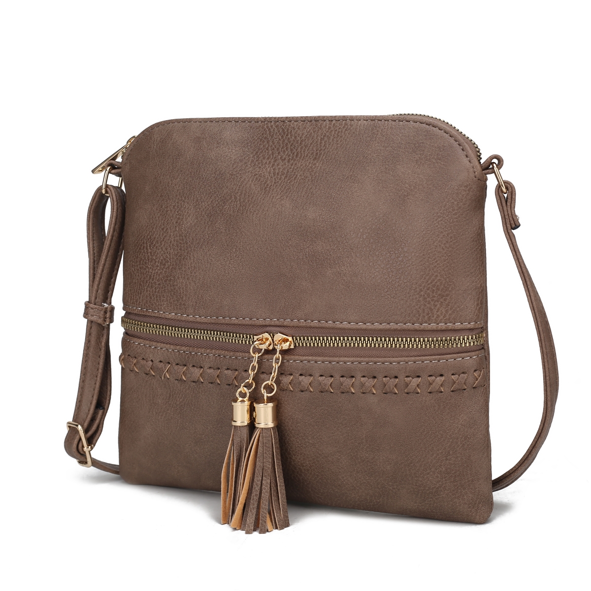 Picture of MKF Collection by Mia K. MKF-2518A-ST Corina Marbleized Vegan Leather Womens crossbody