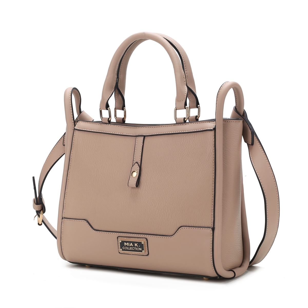 Picture of MKF Collection by Mia K. MKF-L173TP Melody Vegan Leather Women&apos;s Tote Handbag