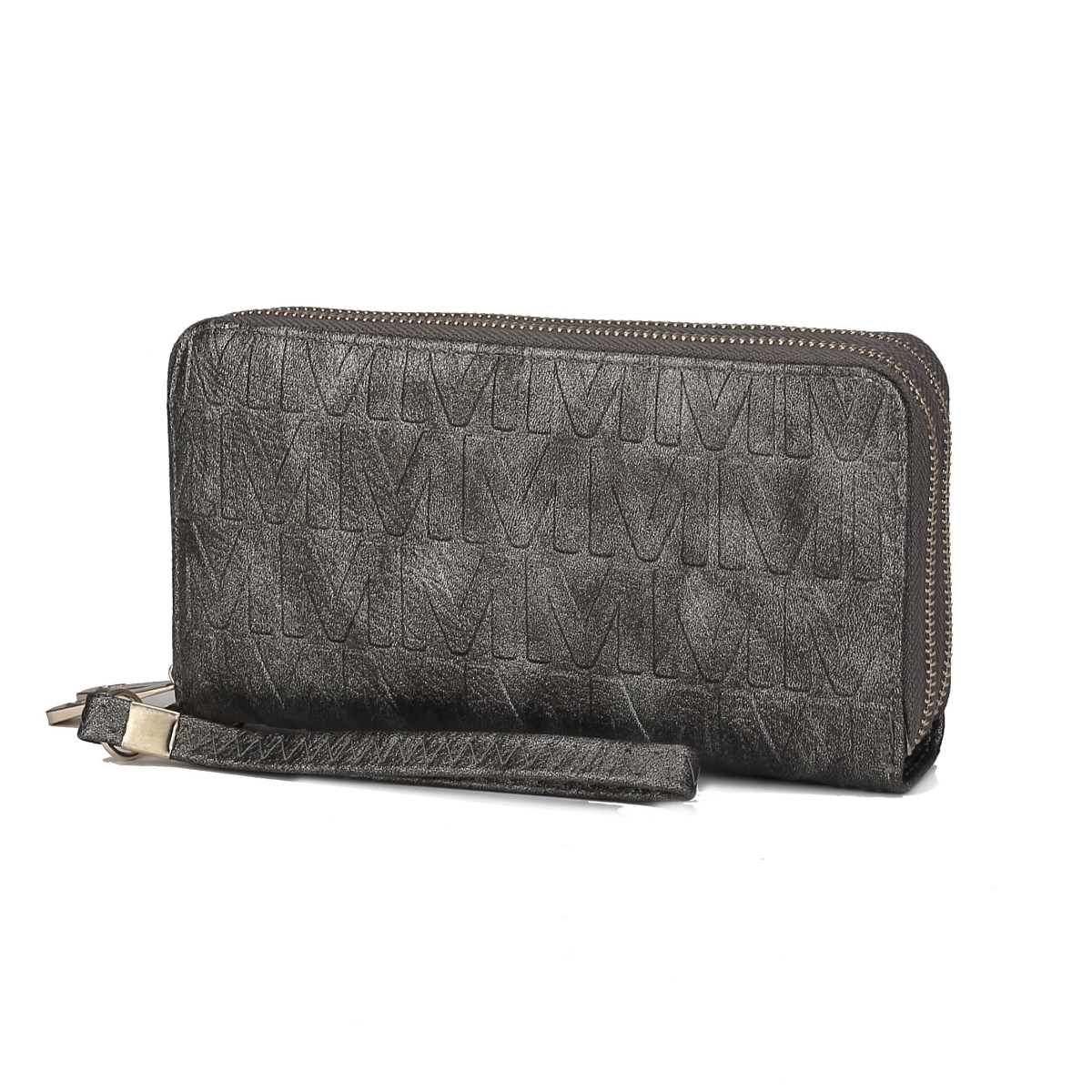 Picture of MKF Collection by Mia K. MKF-HM1570PW Aurora M Signature Women&apos;s Wallet