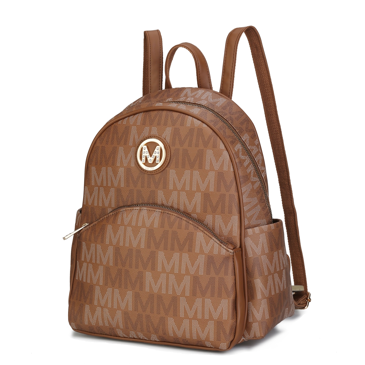 Palmer Vegan Leather Signature logo-print Womens Backpack -  Lotes, LO3560892