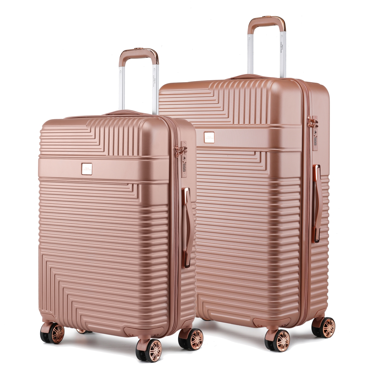 Picture of MKF Collection by Mia K. MKF-F222RGL-L-XL Mykonos Luggage Set-Extra Large and Large - 2 pieces
