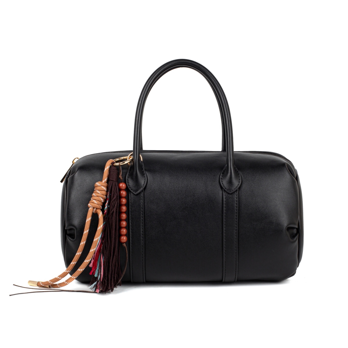 JMR-J110BK JOMOR by Mia Women's Margot Satchel Bag Vegan Leather Handbag Tote Bag Purse