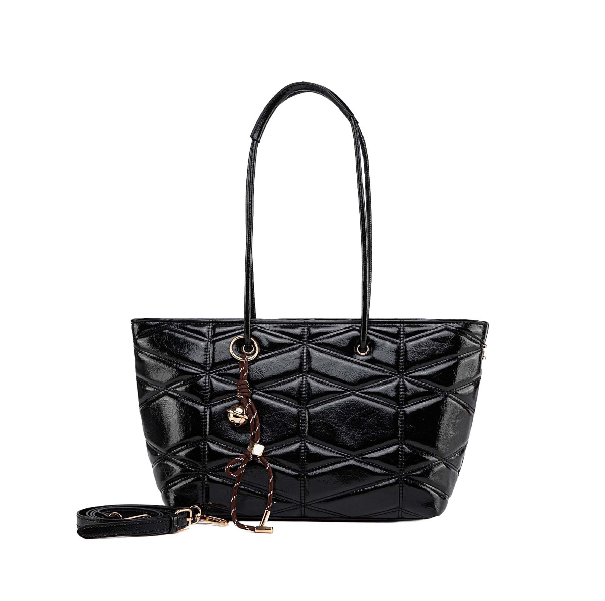 JMR-J116BK JOMOR by Mia Women's Karen Tote Bag