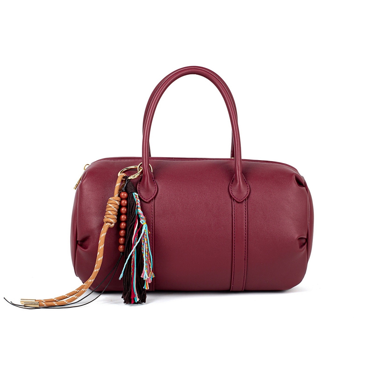 JMR-J110WN JOMOR by Mia Women's Margot Satchel Bag Vegan Leather Handbag Tote Bag Purse