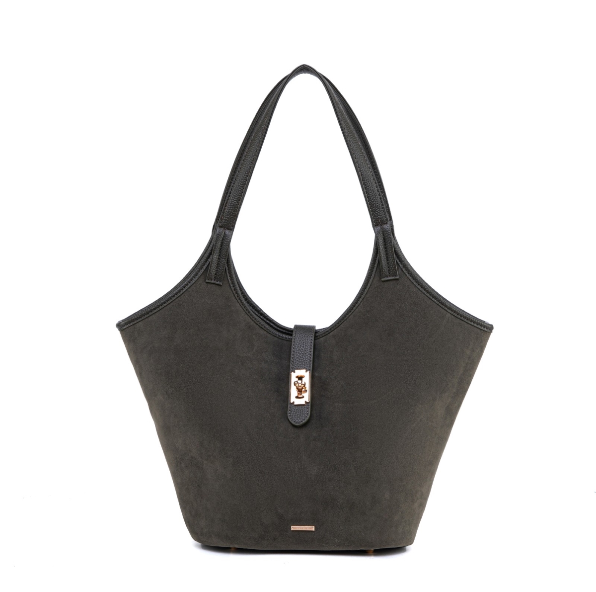 JMR-J107GN JOMOR by Mia Women's Joyce Hobo Bag Vegan Leather Handbag Tote Bag Purse